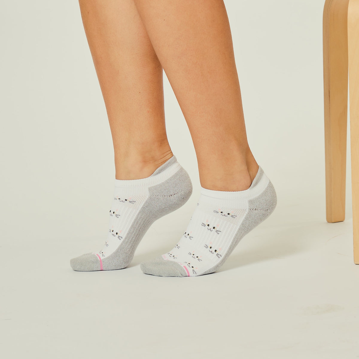 Hidden Cat - Ankle Compression Socks For Women | Dr. Motion