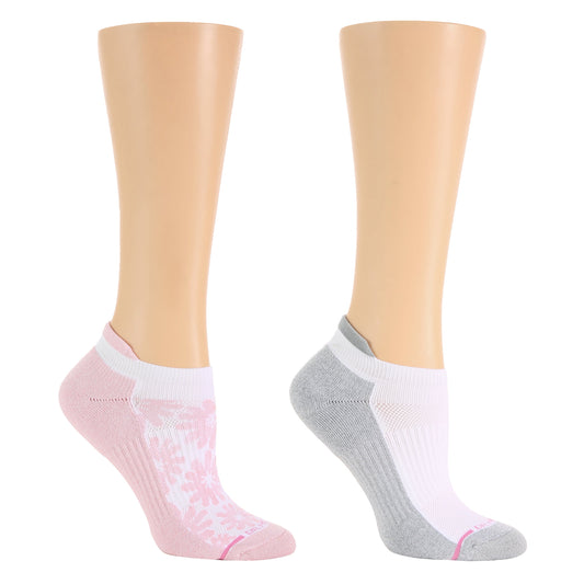 Big Pointelle Floral - Ankle Compression Socks For Women | Dr. Motion