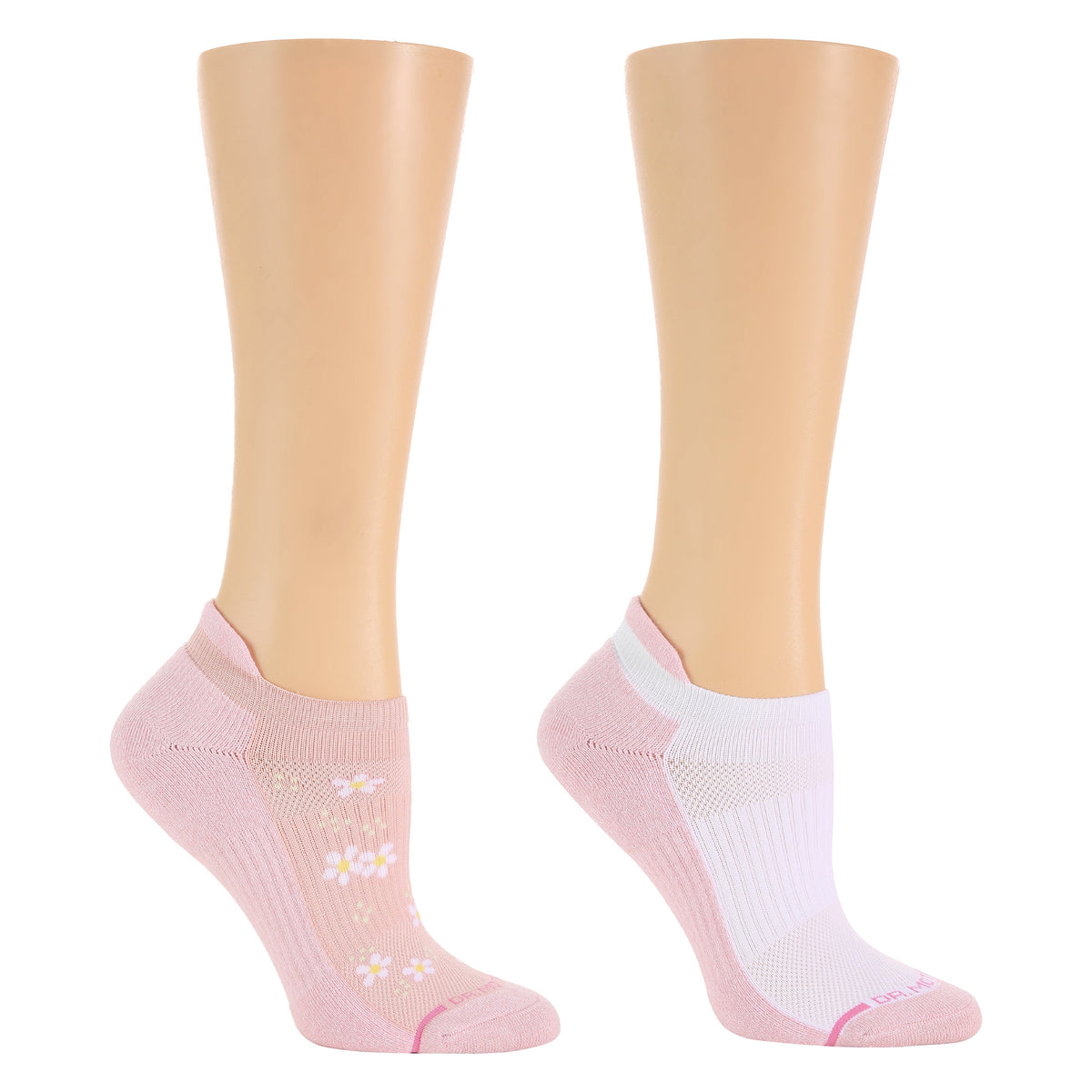 Floral Dots - Ankle Compression Socks For Women | Dr. Motion