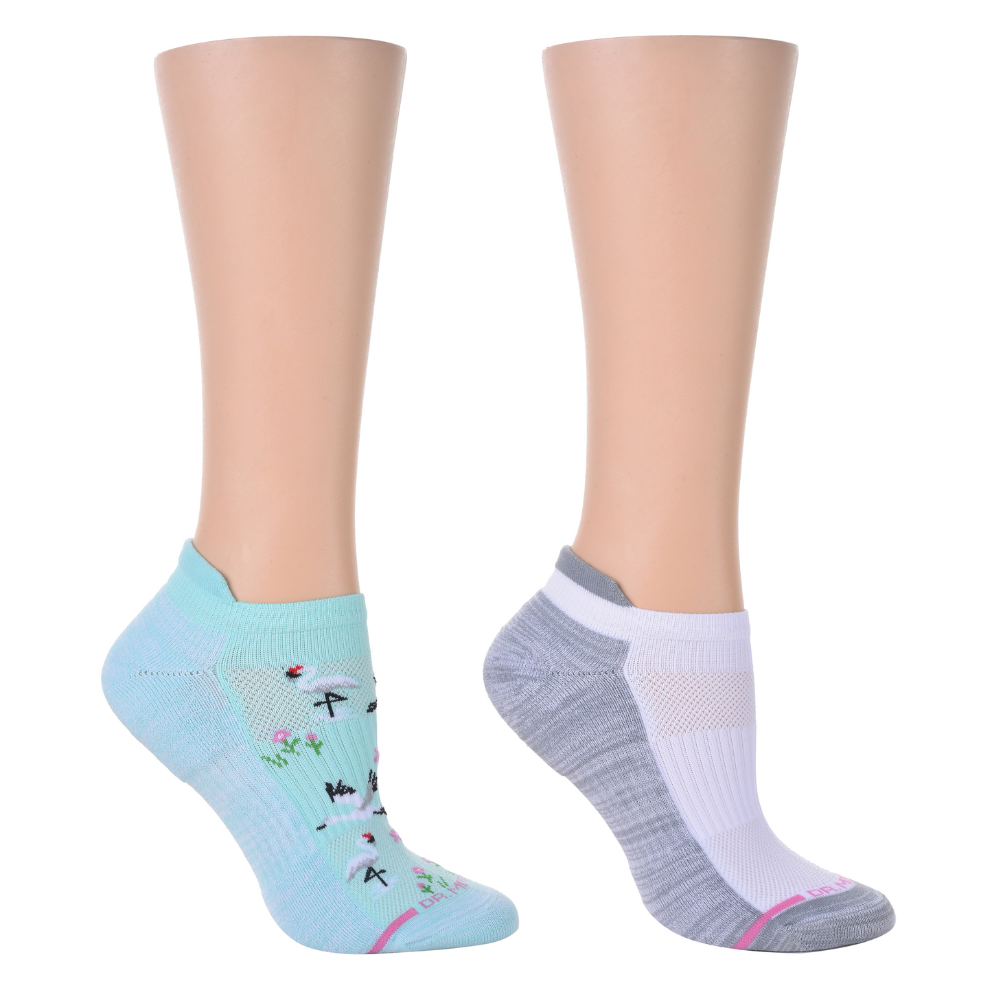 Whooping Cranes - Ankle Compression Socks For Women | Dr. Motion