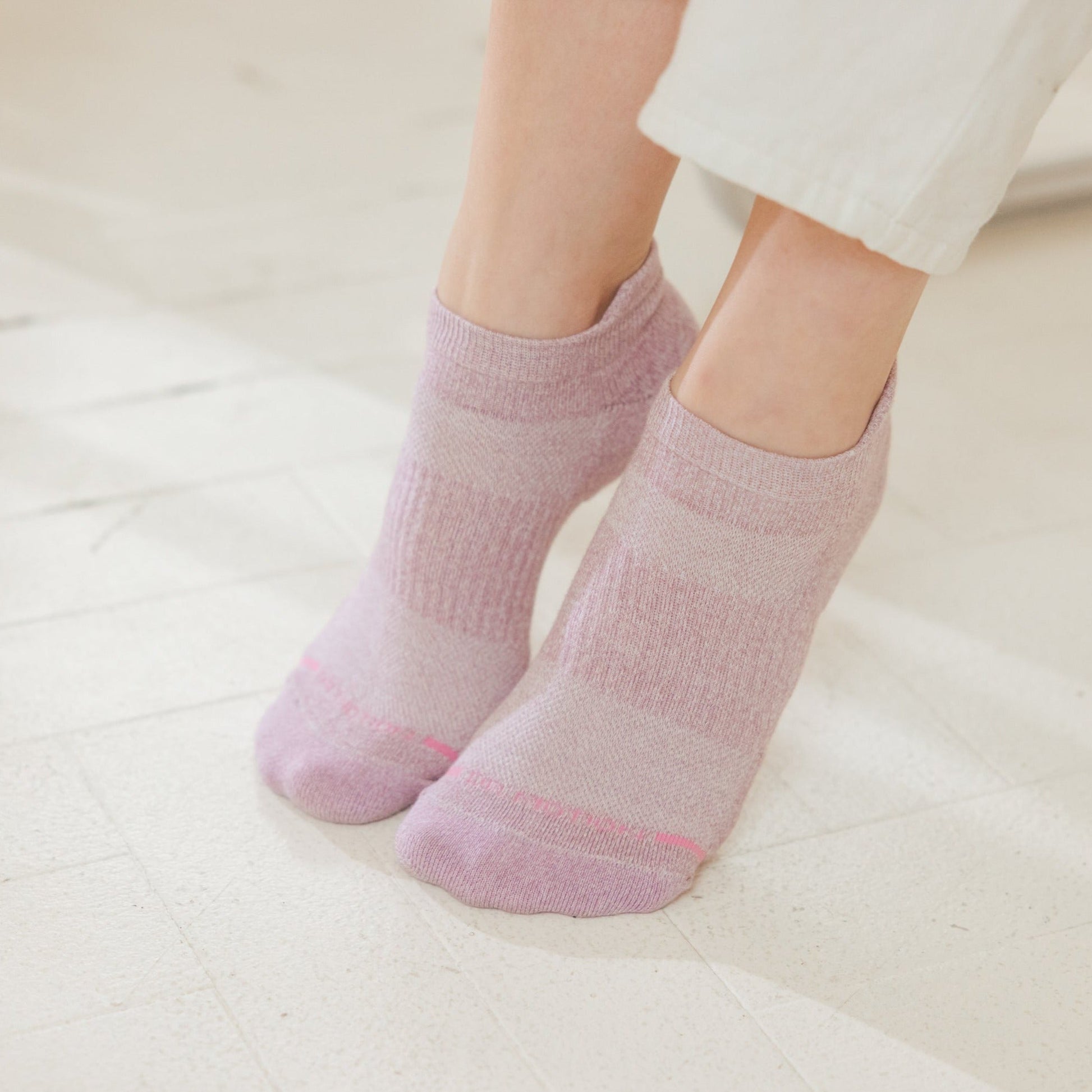 Basic Marl - Ankle Compression Socks For Women | Dr. Motion