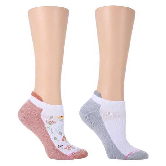 Wildflowers - Ankle Compression Socks For Women | Dr. Motion