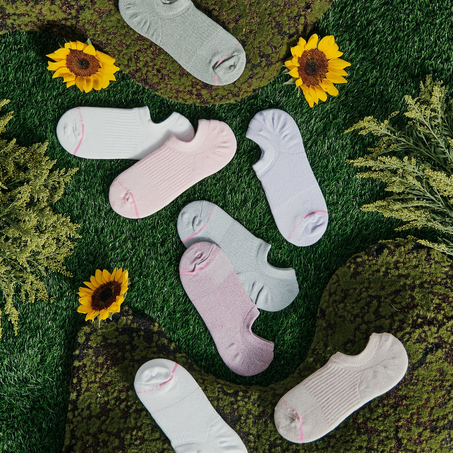 Basic Marl - Liner Compression Socks For Women | Dr. Motion