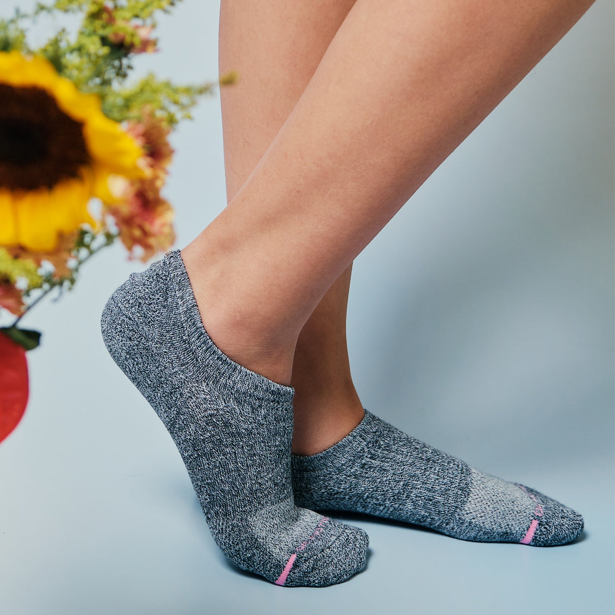 Basic Marl - Liner Compression Socks For Women | Dr. Motion