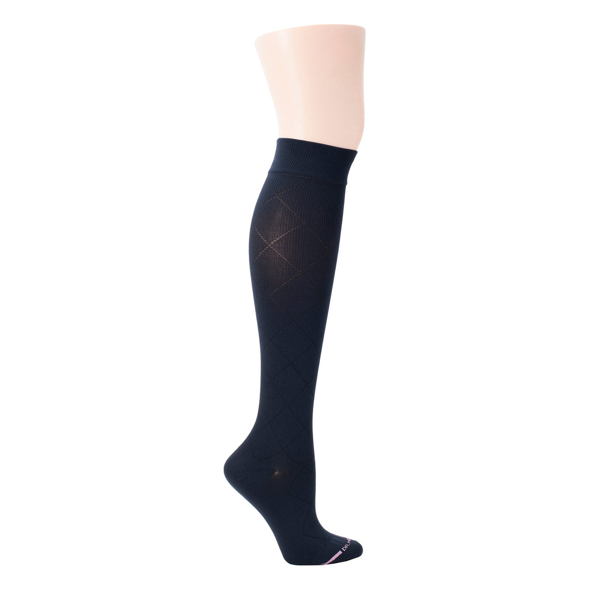 Diamond Pattern - Knee-High Compression Socks For Women | Dr. Motion