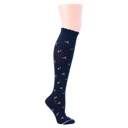 Liberty Flower - Knee-High Compression Socks For Women | Dr. Motion