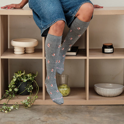 Cats - Knee-High Compression Socks For Women | Dr. Motion