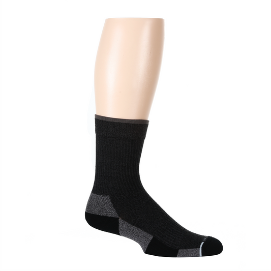 Solid Medium Weight - Compression Outdoor Medium Weight Crew For Men | Dr. Motion
