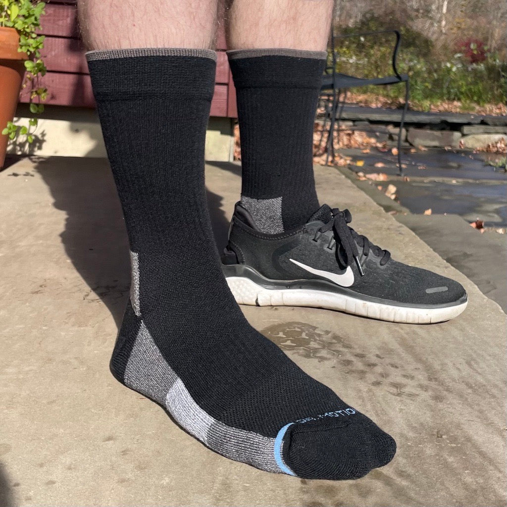 Solid Medium Weight - Compression Outdoor Medium Weight Crew For Men | Dr. Motion