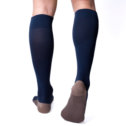 Solid Copper Infused - Knee-High Compression Socks For Men | Dr. Motion