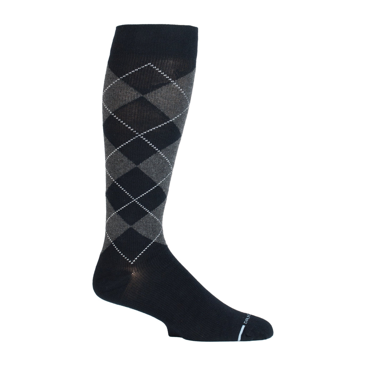 Classic Argyle - Knee-High Compression Socks For Men | Dr. Motion