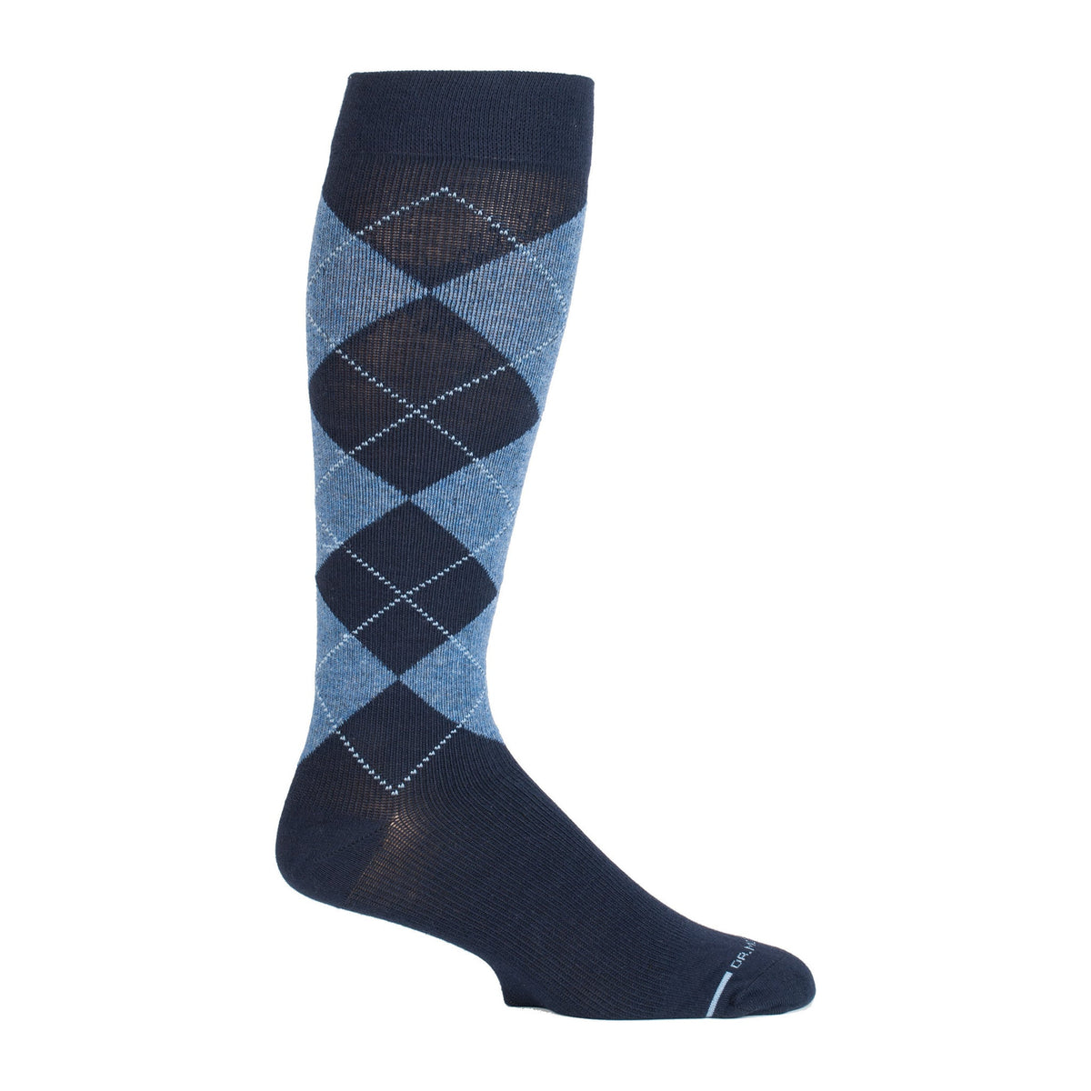 Classic Argyle - Knee-High Compression Socks For Men | Dr. Motion