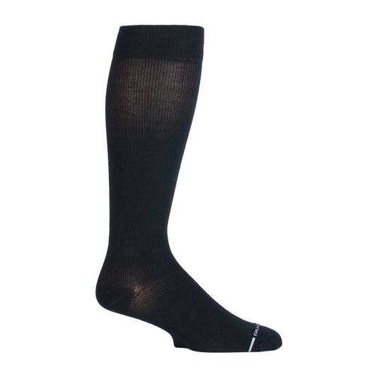 Solid Microfiber Nylon - Knee-High Compression Socks For Men | Dr. Motion