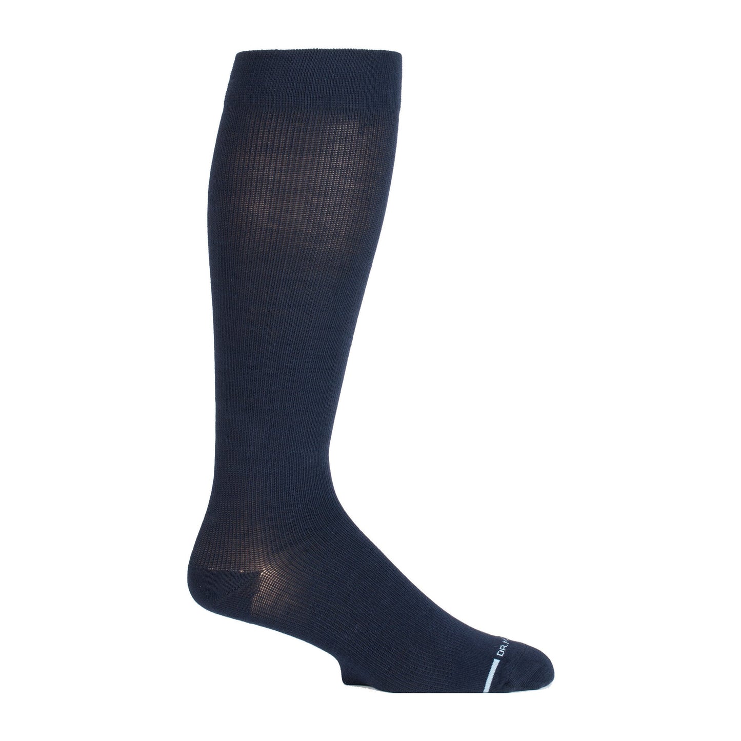 Solid Cotton Blend - Knee-High Compression Socks For Men | Dr. Motion