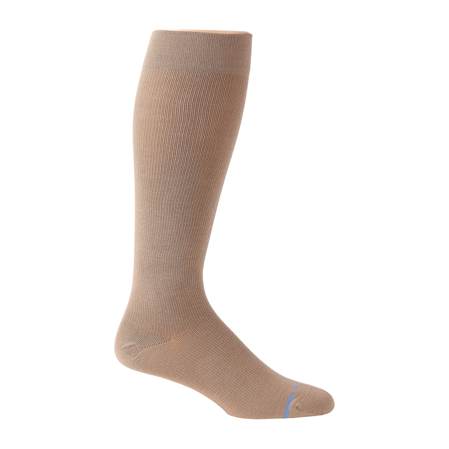 Solid Cotton Blend - Knee-High Compression Socks For Men | Dr. Motion