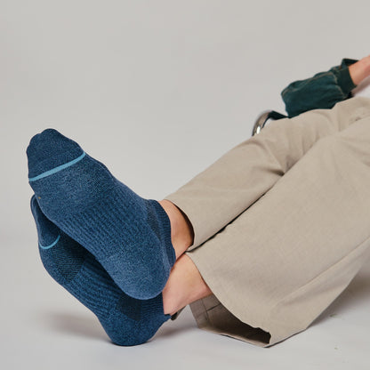 Basic Marl - Ankle Compression Socks For Men | Dr. Motion