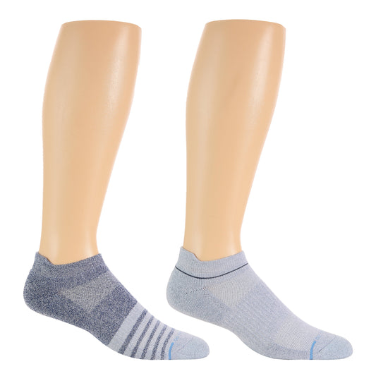 Contrast Stripe - Ankle Compression Socks For Men | Dr. Motion