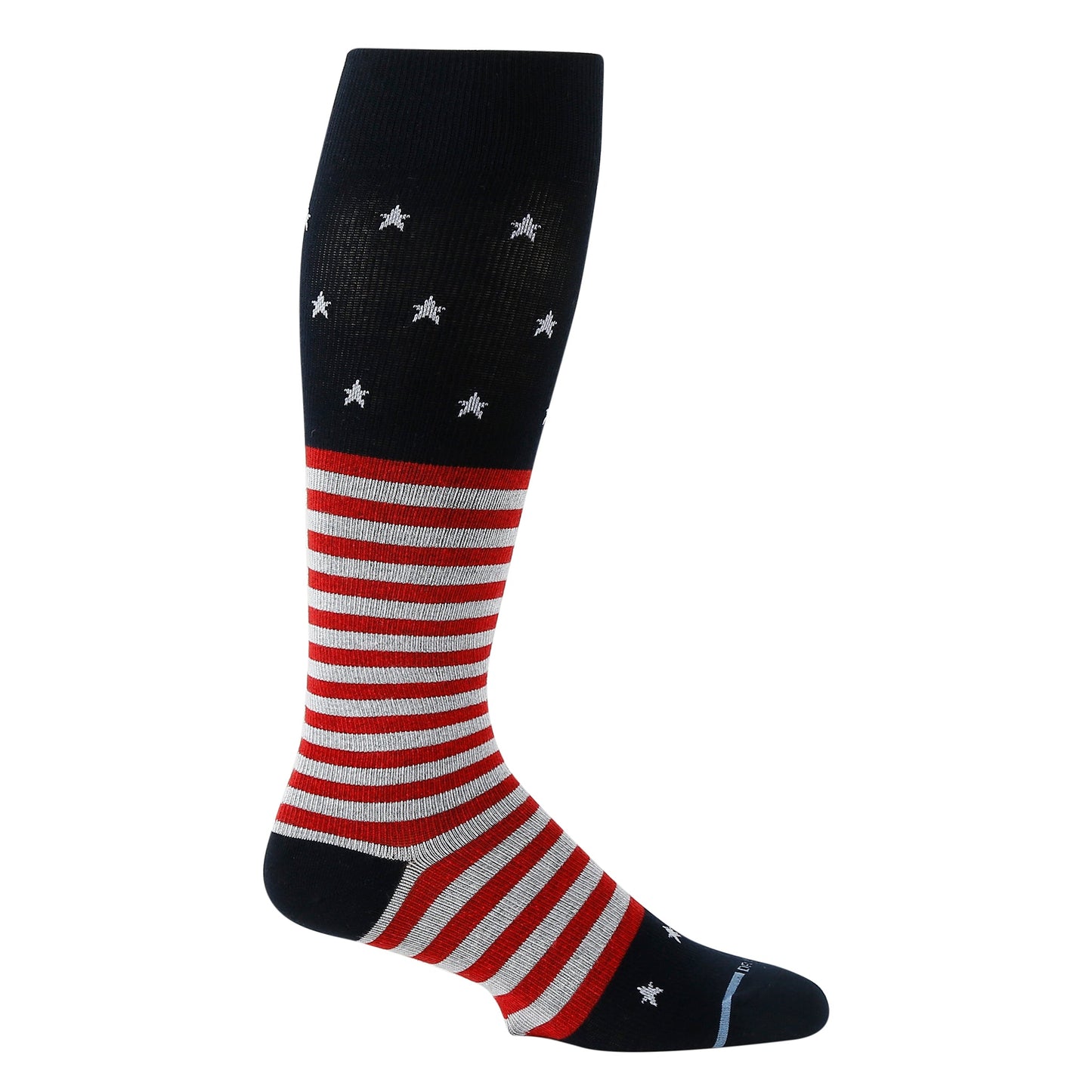 Stars Stripes - Knee-High Compression Socks For Men | Dr. Motion