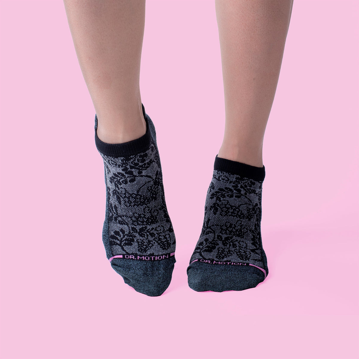 Pretty Lace Texture - Ankle Compression Socks For Women | Dr. Motion