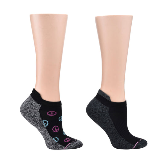 Peace - Ankle Compression Socks For Women | Dr. Motion