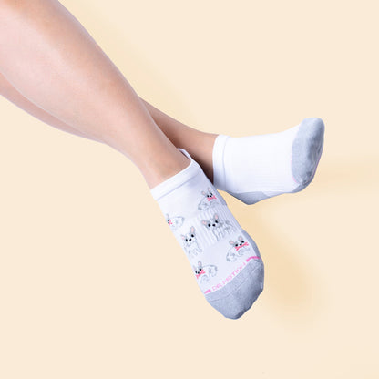 Frenchie - Ankle Compression Socks For Women | Dr. Motion